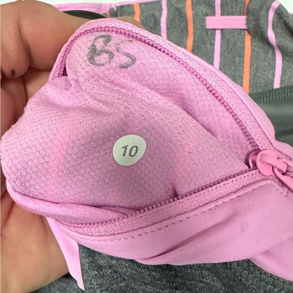 Lululemon Pace Rival Skort  Size 10. Grey and purple in color. Great condition. - Picture 4 of 4